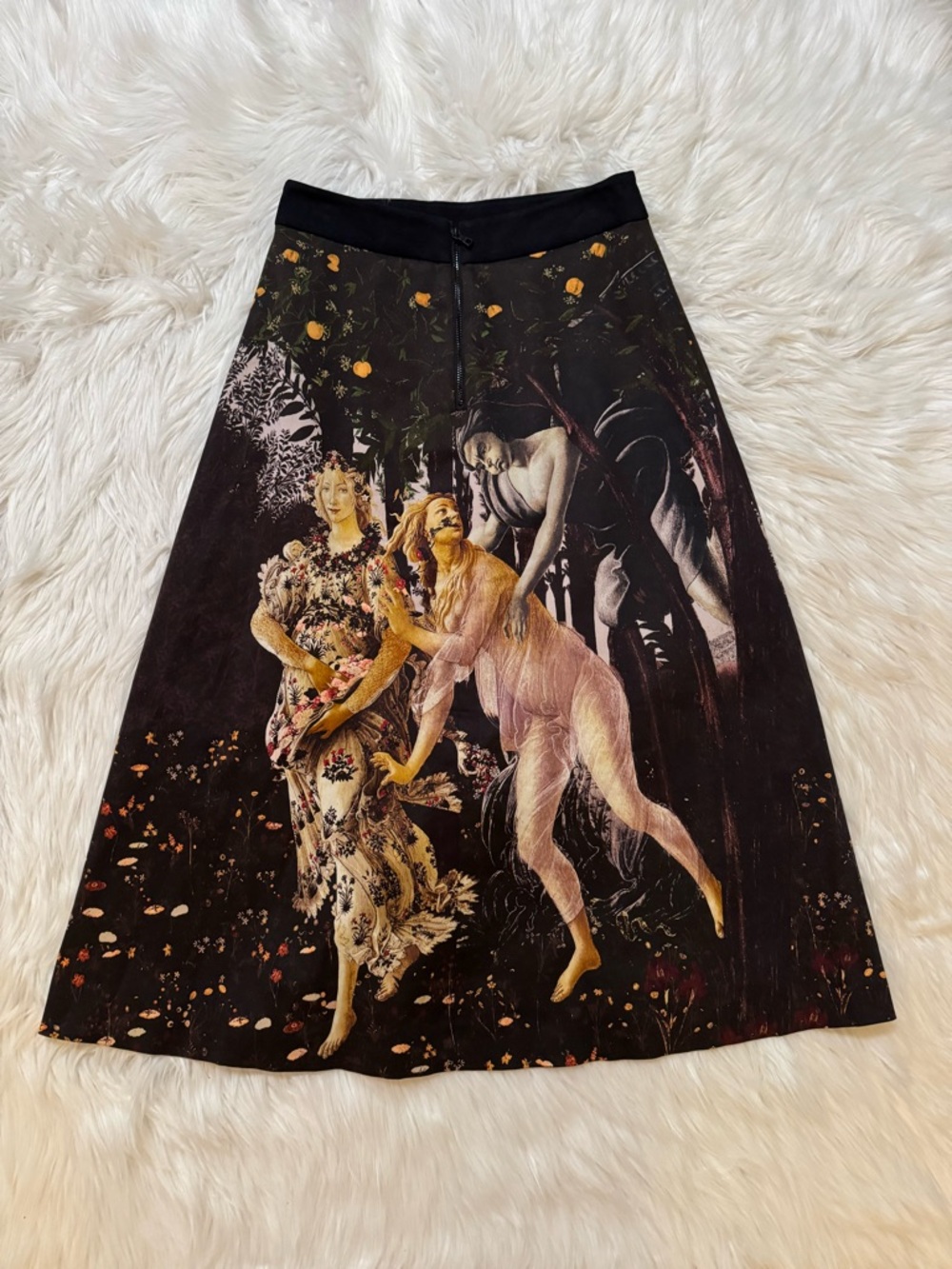 Alice + Olivia Botticelli Primavera Skirt Size 2 - Picture 3 of 3